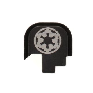 S&W Shield - Rear Slide Plate - Galactic Empire - Anodized Black