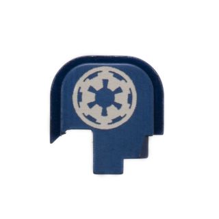 S&W Shield - Rear Slide Plate - Galactic Empire - Anodized Blue