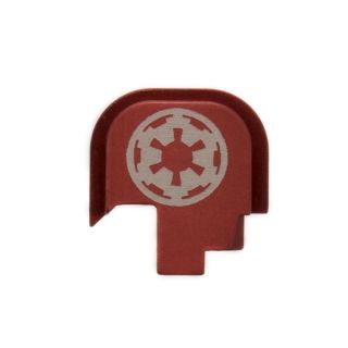 S&W Shield - Rear Slide Plate - Galactic Empire - Anodized Red