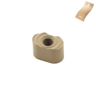 AR-15 Magazine Release Button - Cerakote Federal Brown Sand