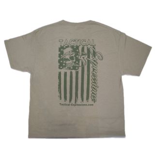 Tactical T-Shirt - Mechanic Flag - FDE