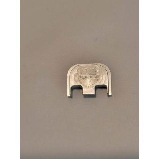 Glock Rear Slide Plate- *ORPH* - Anodize Silver Glock Police , Gen 1-5