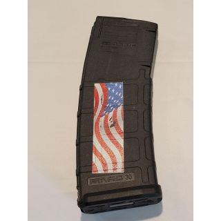 AR-15 PMAG MOE - *ORPH* Black Stickered -  (30 Round) .  (Sample)