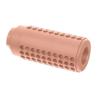 AR-15 Micro SOCOM Style Slip Over Fake Suppressor | 1/2x28 | Rose Gold