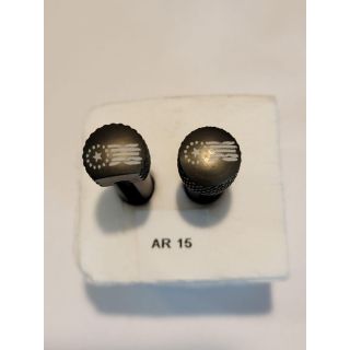 AR-15 Extended Takedown Pins -ORPH- Star Wavy Flag ODG -Blemished