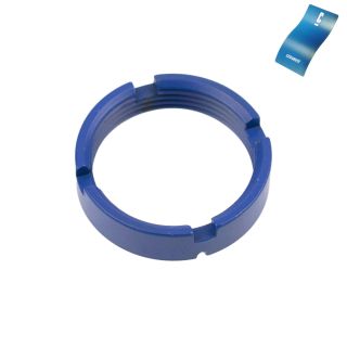 Steel Castle Nut - Cerakote NRA Blue