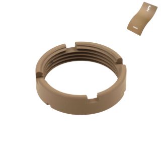 Steel Castle Nut - Cerakote Magpul FDE