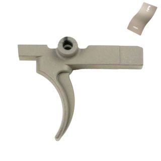 Steel Single-Stage Trigger - Cerakote Bull Shark Grey