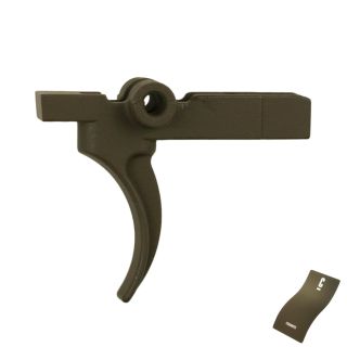 Steel Single-Stage Trigger - Cerakote OD Green