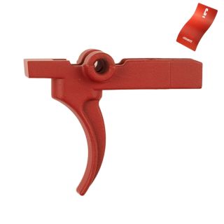 Steel Single-Stage Trigger - Cerakote Red