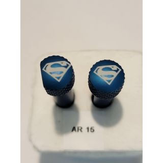 AR-15 Extended Takedown Pins -ORPH- Anodized -Blue Superior