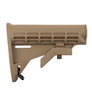 T6 Collapsible Standard Version Stock Body - Mil Spec - Flat Dark Earth