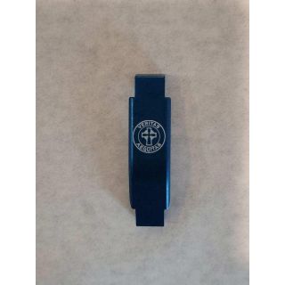 Enhanced Trigger Guard - *ORPH* Veritas Aequitas- Anodize Blue Blemished