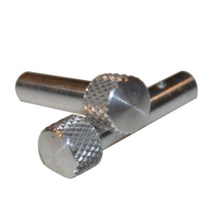 AR-15 Extended Takedown Pins - Blank - Raw Aluminum (tumbled no finish)
