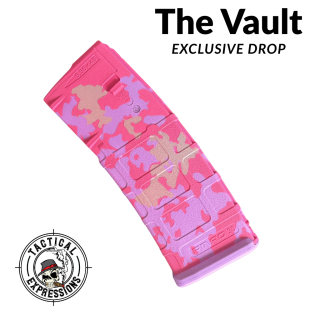 Vault Exclusive: Flecktarn Camo PMAG 30 – Prison Pink / Purplexed / Bazooka Pink