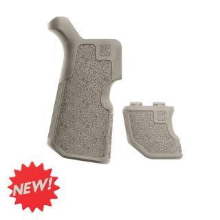 Tiger Claw & Kung Fu Grip Bundle | AR-15 AR-10 Grip Upgrade | Bull Shark Gray