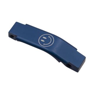 Enhanced Trigger Guard - Smiley Face - Anodized Blue
