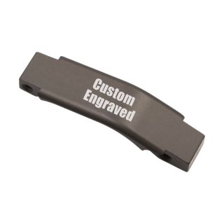 Enhanced Trigger Guard - Custom Engraved - Anodized Gray