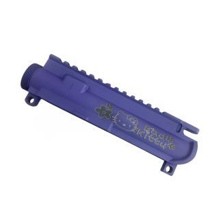 Anderson AR-15 Stripped Upper Receiver - Hello Kitty - Bright Purple