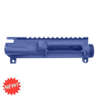 Custom Cerakote PSA AR-15 Stripped Upper Receiver | NRA Blue