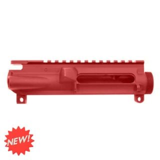 Custom Cerakote PSA AR-15 Stripped Upper Receiver | Firehouse Red