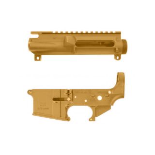 PSA AR-15 Upper & Lower Receiver Set | Gold