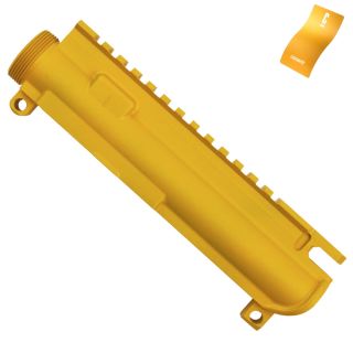 Anderson AR-15 Stripped Upper Receiver - Cerakote Sunflower Yellow