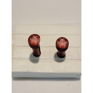 AR-15 Extended Takedown Pins -ORPH- Anodized - Red- Zombie Hunter/Bio