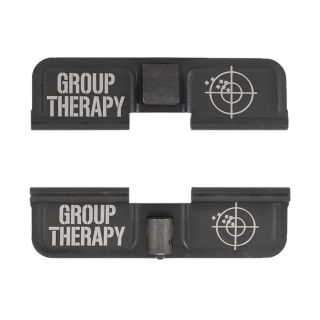 AR-15 Dust Cover - Group Therapy - Double Image - Phosphate Black