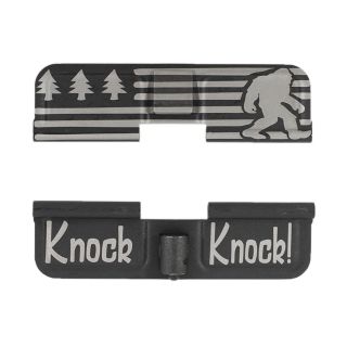 AR-15 Dust Cover - Don't Mess With Texas! - 1 Shot 1 Kill - Phosphate Black