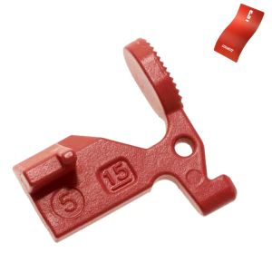 AR-15 Bolt Catch - Blank - Cerakote Firehouse Red