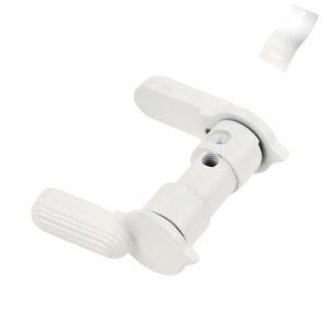 AR-15 Safety Selector - Dual Lever Ambidextrous - Cerakote Bright White