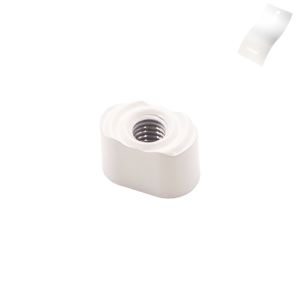 AR-15 Magazine Release Button - Cerakote White